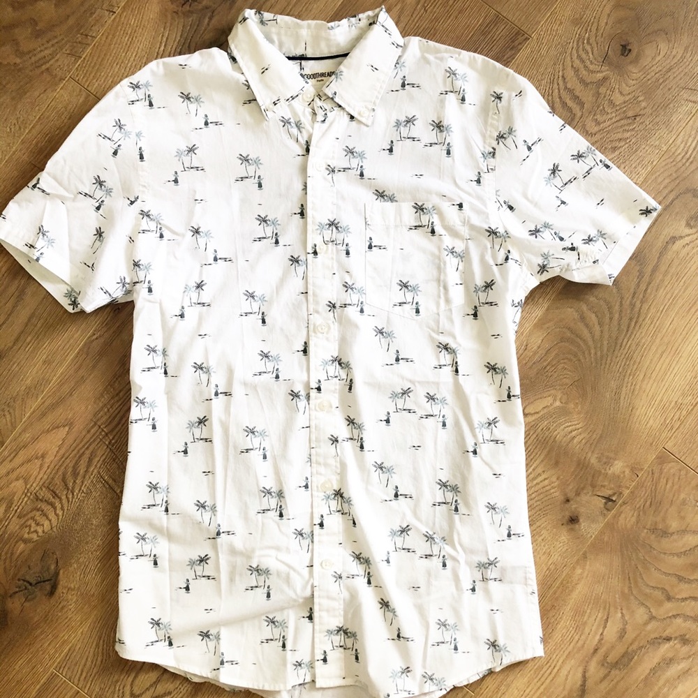 Goodthreads Men’s Short Sleeve Button Shirt